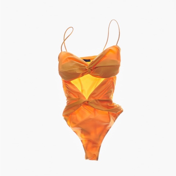 ZARA CUT OUT SWIMSUIT - Picture 1 of 5